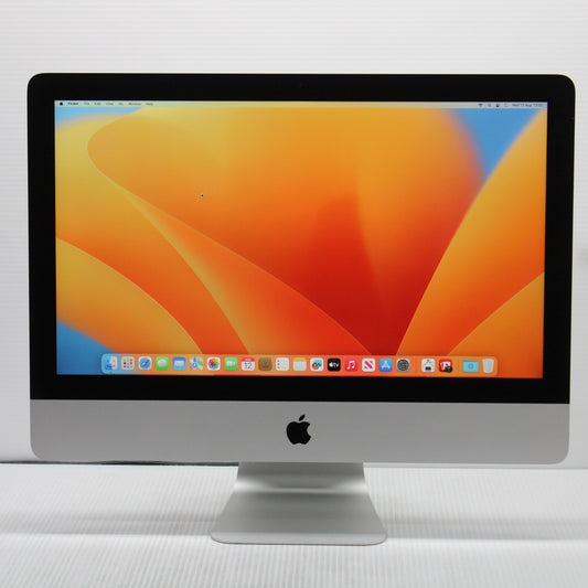 Apple iMac i5 2017 A1418 21.5 in 8GB RAM 256GB SSD Intel 7360U macOS Ventura