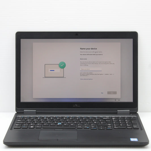 Dell Precision i7 Laptop 3520 15 in 16GB RAM 512GB NVMe Intel 6820HQ Windows 11