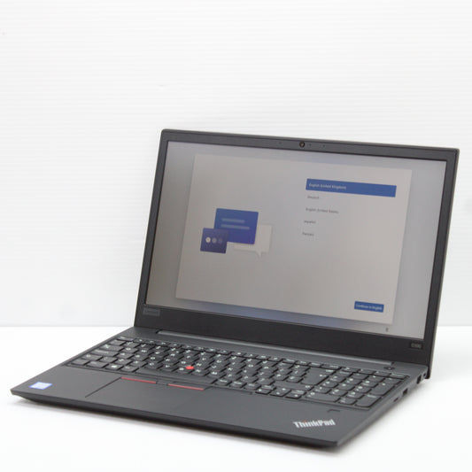 Lenovo ThinkPad i5 Laptop E590 15.6 in 8GB RAM 256GB NVMe Intel 8265U Windows 11