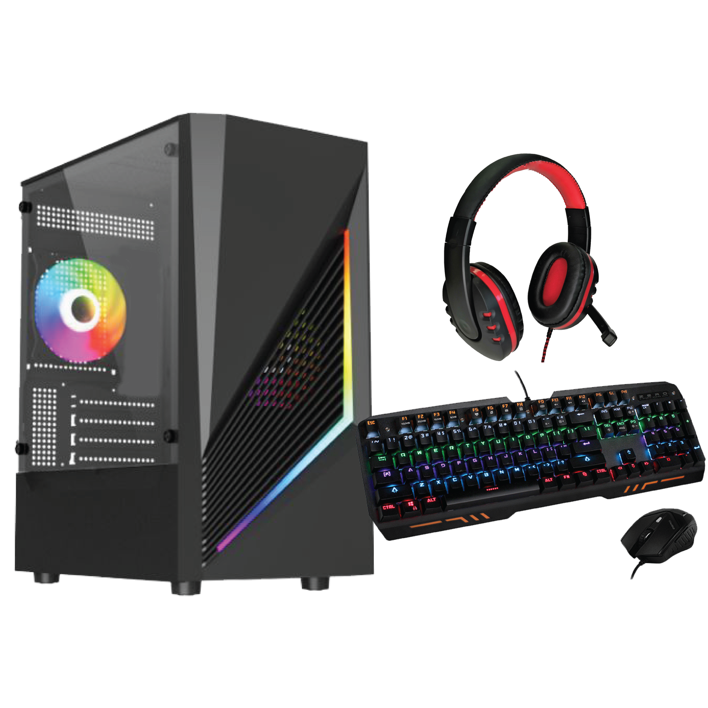 BCC ULTRA FAST Gaming PC Intel i5 GT 1030 1TB 256GB SSD 16GB RAM Windows 11