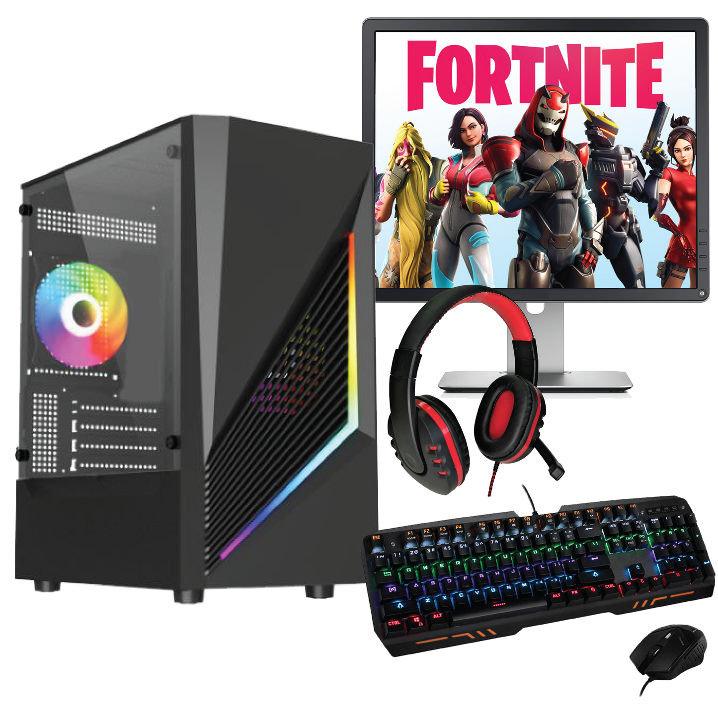 BCC ULTRA FAST Gaming PC Intel i5 GT 1030 1TB 256GB SSD 16GB RAM Windows 11
