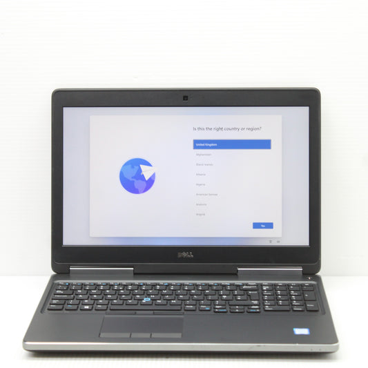 Dell Precision i7 Laptop 15 in 7520 16GB RAM 256GB NVMe Intel 7920HQ Windows 11