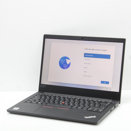 Lenovo ThinkPad i5 Laptop 14 inch E14 8GB RAM 256GB NVMe Intel 10210U Windows 11