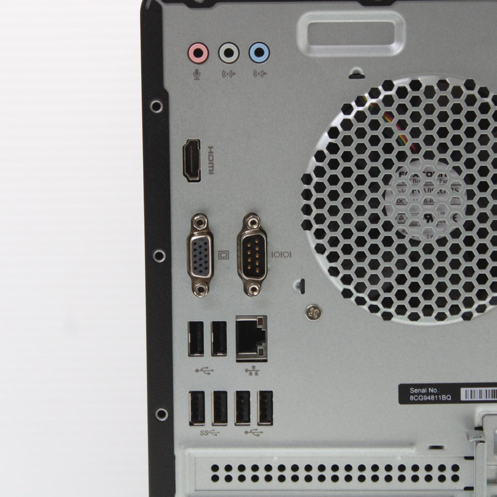 HP 285 G3 Mini Tower PC 8GB RAM 256GB NVMe SSD AMD Ryzen 3 2200G WiFi Windows 11