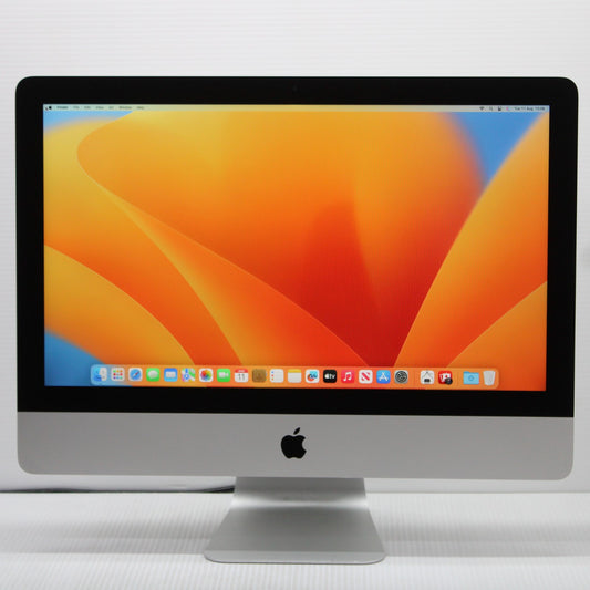 Apple iMac i5 2017 A1418 21.5 in 8GB RAM 256GB SSD Intel 7360U macOS Ventura
