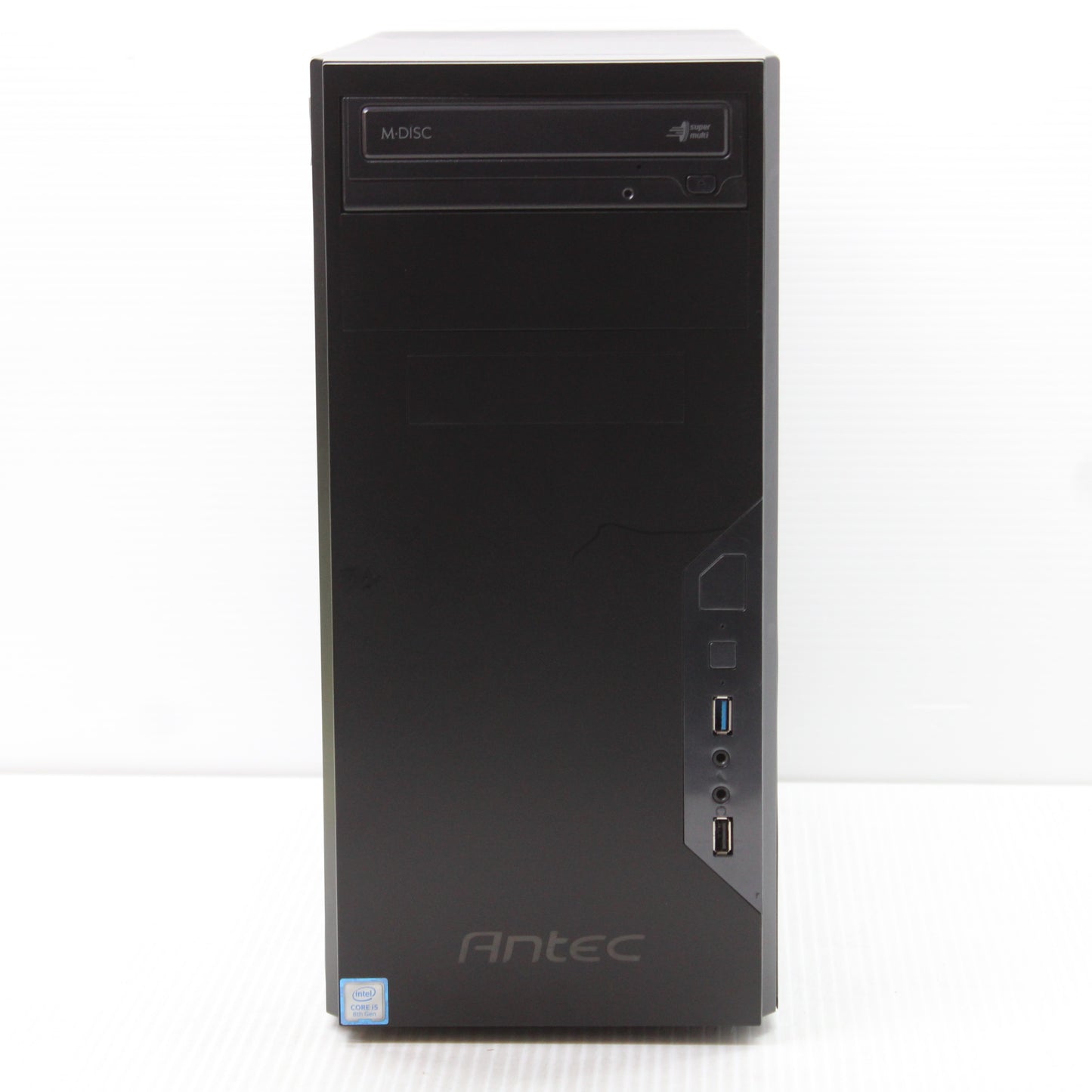 Antec i5 Tower PC GIGABYTE B360M 16GB RAM 256GB NVMe Intel 8400 WiFi Windows 11