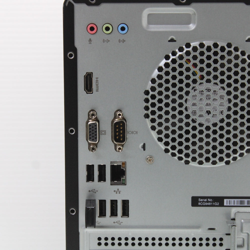 HP 285 G3 Mini Tower PC 8GB RAM 256GB NVMe SSD AMD Ryzen 3 2200G WiFi Windows 11