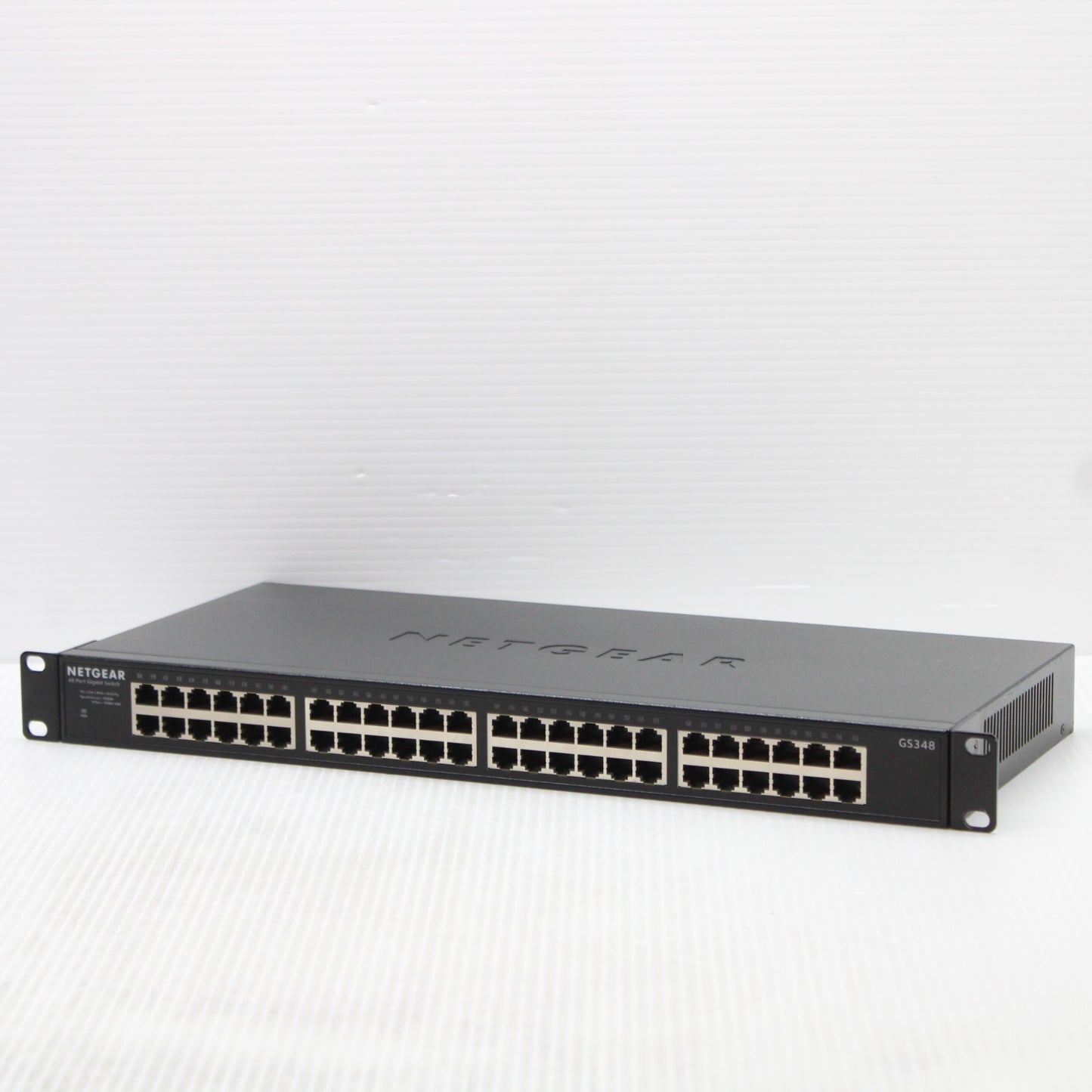 Netgear GS348 Layer 2 1u Unmanaged Ethernet Switch 48 Port 1Gbps Fanless