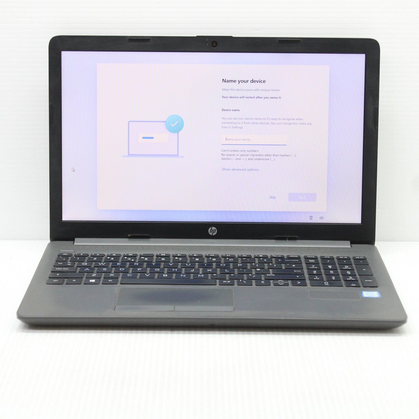 HP 250 G7 i7 Laptop Windows 11 Intel 8565U 12GB RAM 256GB SSD 15.6" HDMI