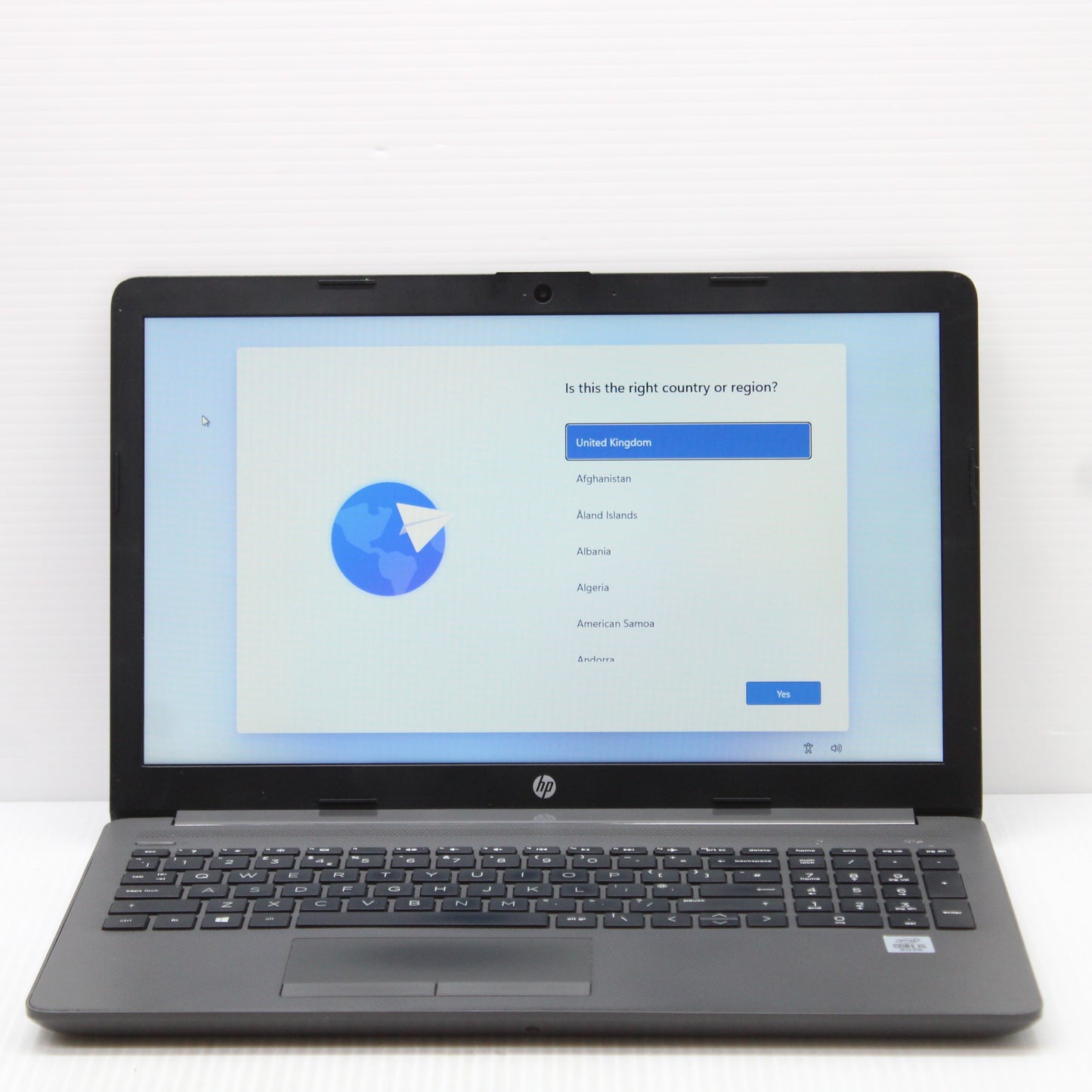 HP NoteBook i5 Laptop 15.6 in 250 G7 8GB RAM 256GB NVMe Intel 1035G1 Windows 11