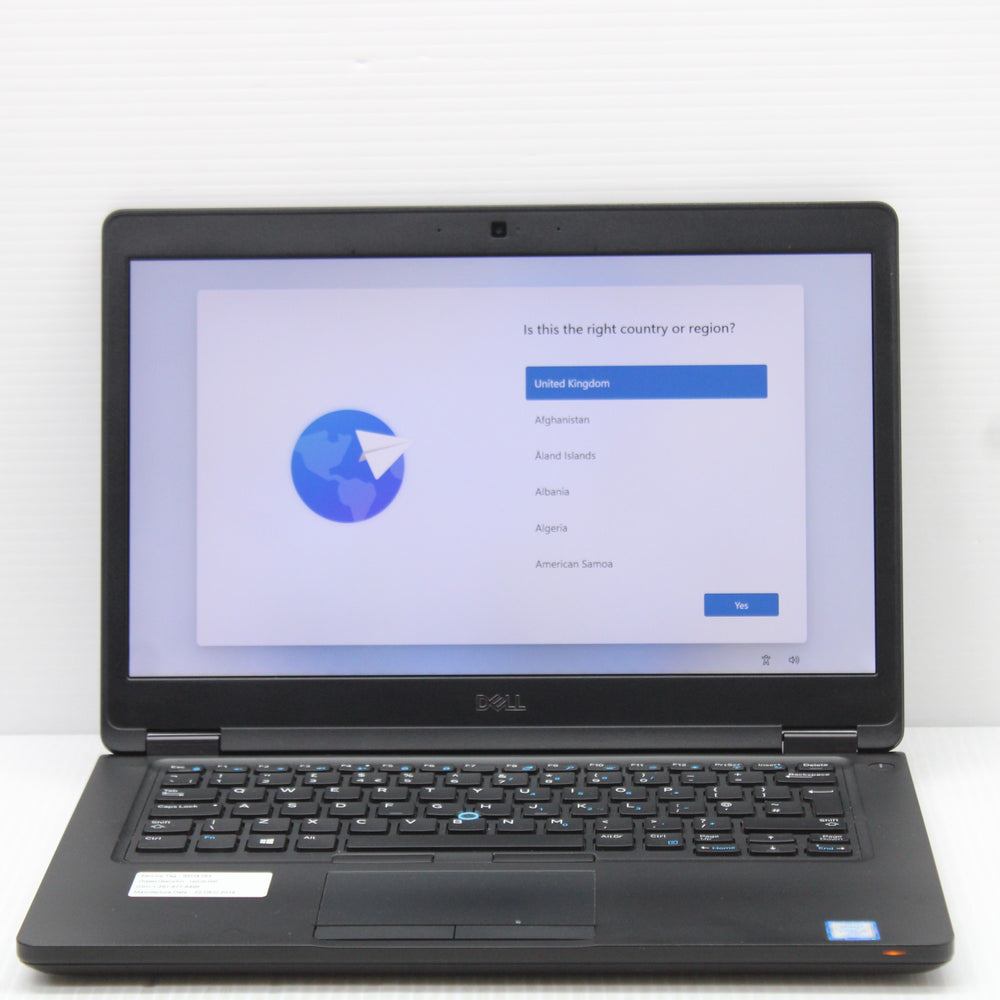 Dell Latitude i7 Laptop 14 inch 5490 16GB RAM 256GB SSD Intel 8650U Windows 11
