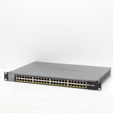 Netgear ProSafe GS752TP Smart Switch 48 Port 1Gbps Gigabit PoE and 4 Gb SFP