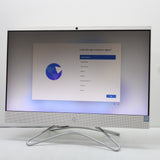 HP All in One i5 23.8 in PC 24-f0xx 12GB RAM 256GB NVMe SSD Intel 8250U Working