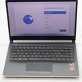 HP Ryzen 5 Laptop 14 inch 2.10GHz 8GB RAM 256GB SSD AMD 3500U Windows 11 USB 3.0