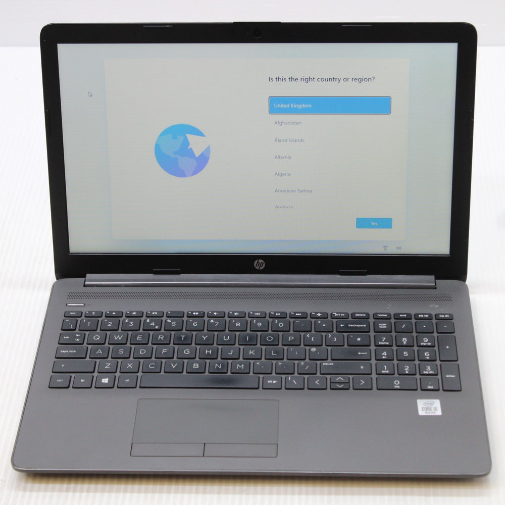 HP NoteBook i5 Laptop 15.6 in 250 G7 8GB RAM 256GB NVMe Intel 1035G1 Windows 11