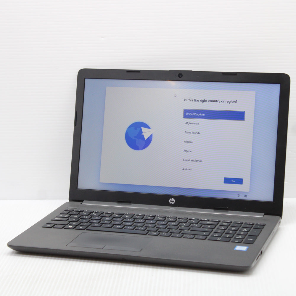 HP Notebook i5 Laptop 15.6 in 250 G7 8GB RAM 256GB SSD Intel 8265U Windows 11