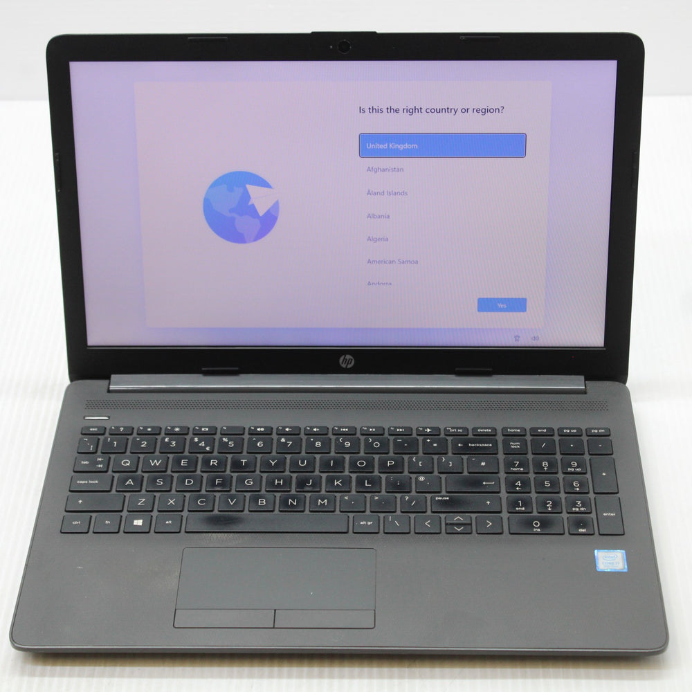 HP NoteBook i7 Laptop 15.6 in 250 G7 8GB RAM 256GB SSD Intel 8565U Windows 11