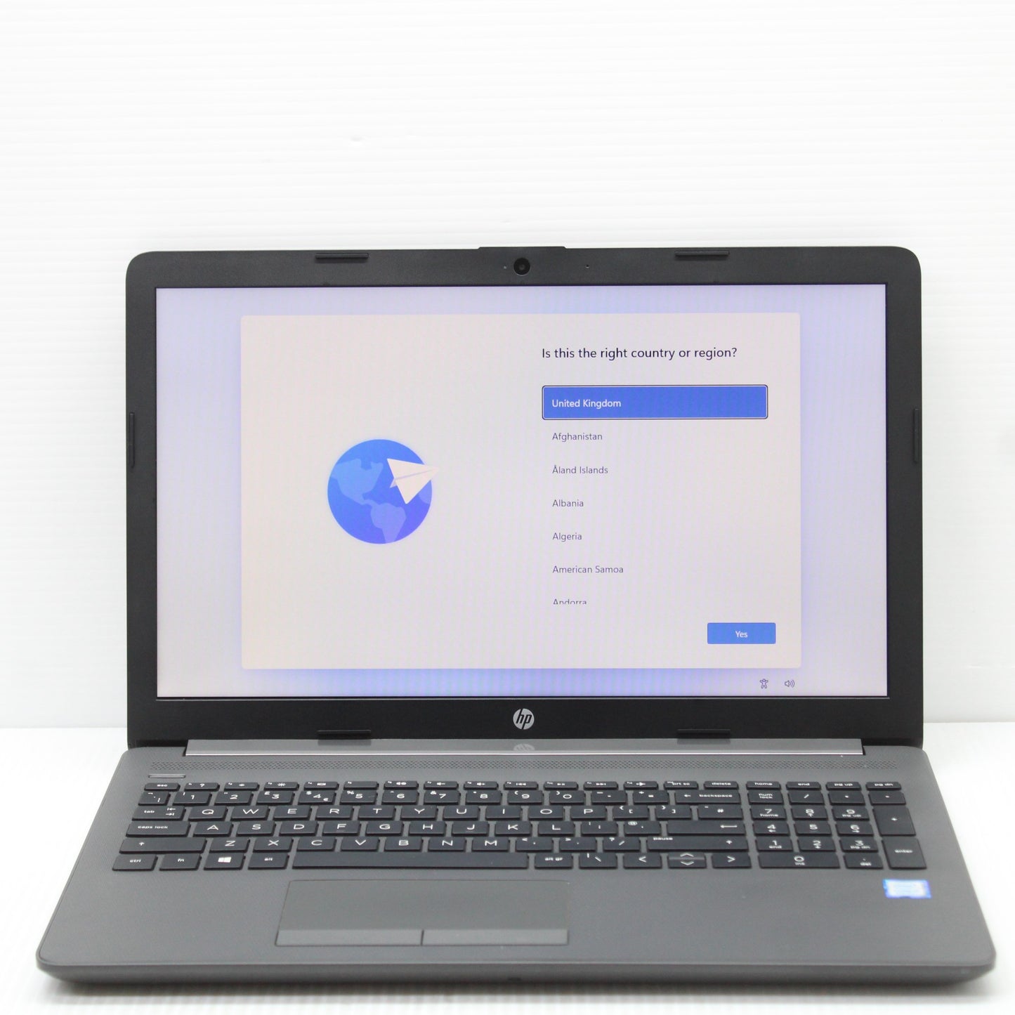 HP NoteBook i7 Laptop 15.6 in 250 G7 12GB RAM 256GB NVMe Intel 8565U Windows 11