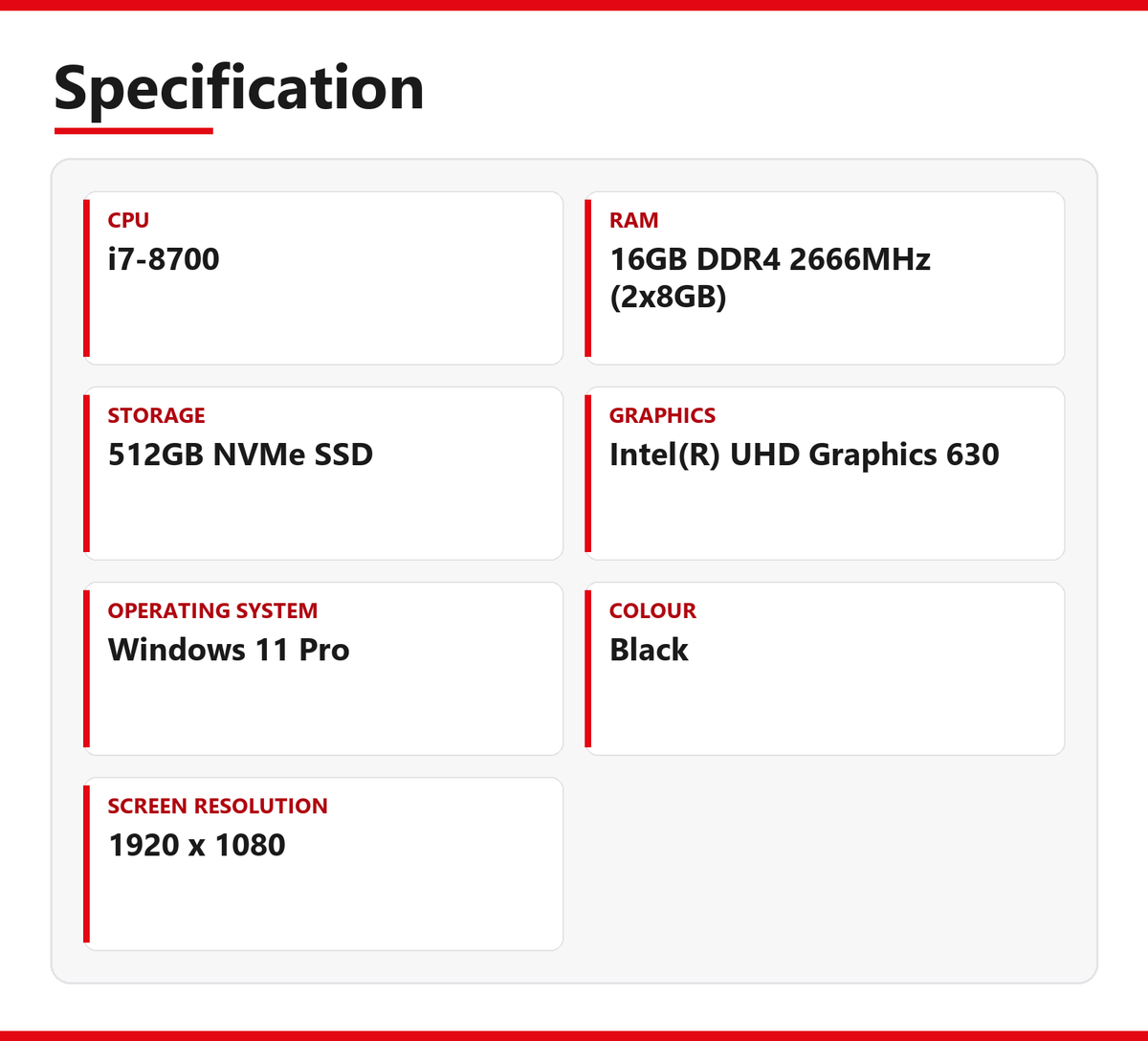 Lenovo ThinkCentre i7 AIO PC M820z 21.5 in Touch 16GB RAM 512GB NVMe Intel 8700