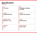 Lenovo ThinkPad i5 Laptop E14 14 in 16GB RAM 256GB NVMe Intel 10210U Windows 11