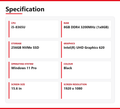 Lenovo ThinkPad i5 Laptop L590 15.6 in 8GB RAM 256GB NVMe Intel 8365U Windows 11