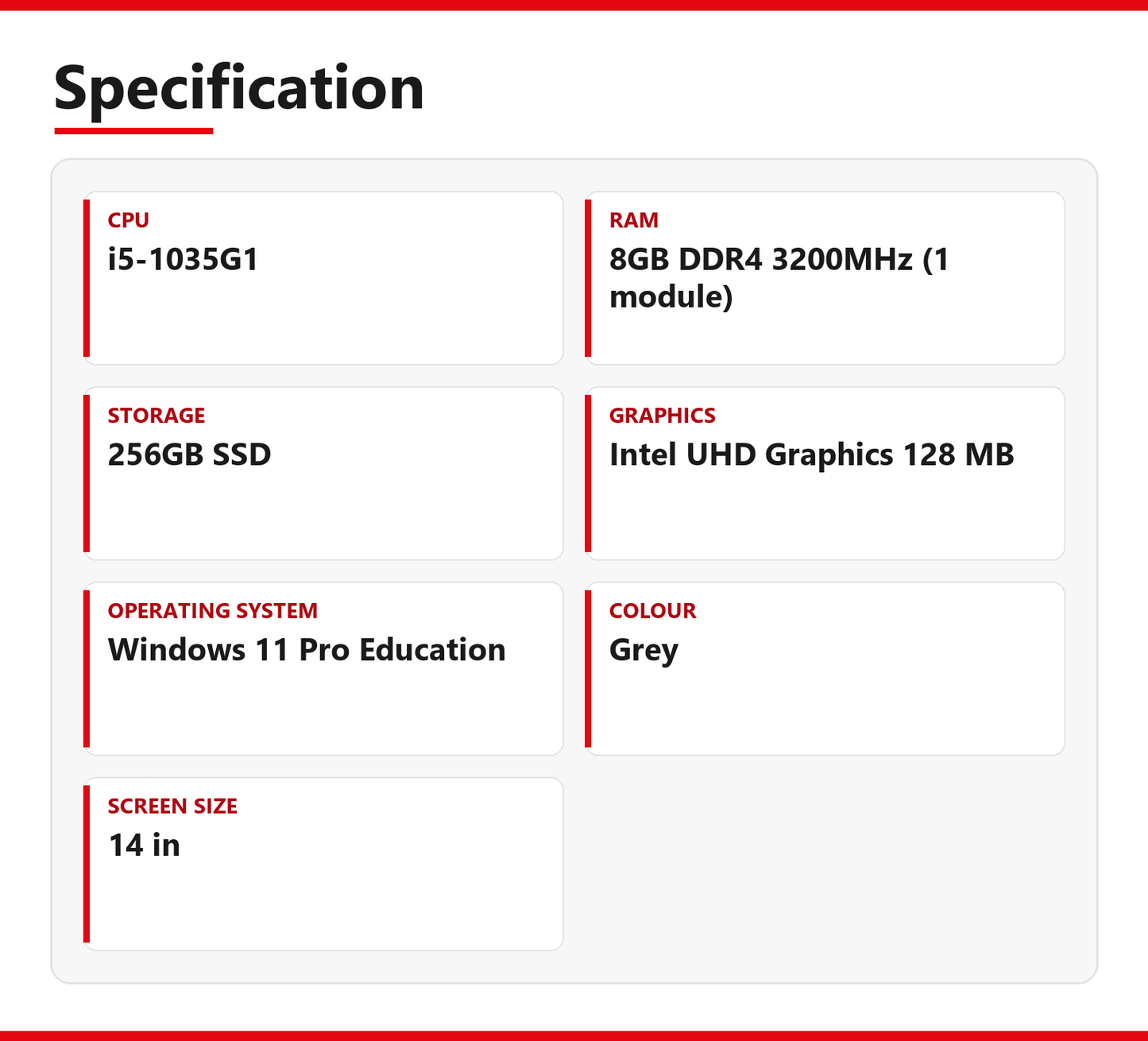 Dynabook i5 Laptop 14 inch Satellite Pro C40 8GB RAM 256GB SSD Intel 1035G1