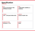 Dell | 7865 | Ryzen Threadripper PRO 5975WX 32-Cores | 128GB DDR4 3200MHz (4 modules) | 4TB + 2TB (both NVMe SSD) | Very Good - Refurbished