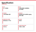 Dell Precision i7 Laptop 5560 15.6 in 32GB RAM 1TB NVMe Intel 11850H Windows 11