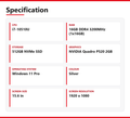 Dell Precision i7 Laptop 3550 15 in 16GB RAM 512GB NVMe Intel 10510U Windows 11