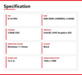 Lenovo ThinkPad L380 Yoga 2 in 1 Touch 13.3 in 8GB RAM 128GB SSD Intel i3 8130U
