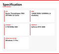 Dell | 7865 | Ryzen Threadripper PRO 5975WX 32-Cores | 128GB DDR4 3200MHz (4 modules) | 4 TB NVMe SSD | Good - Refurbished