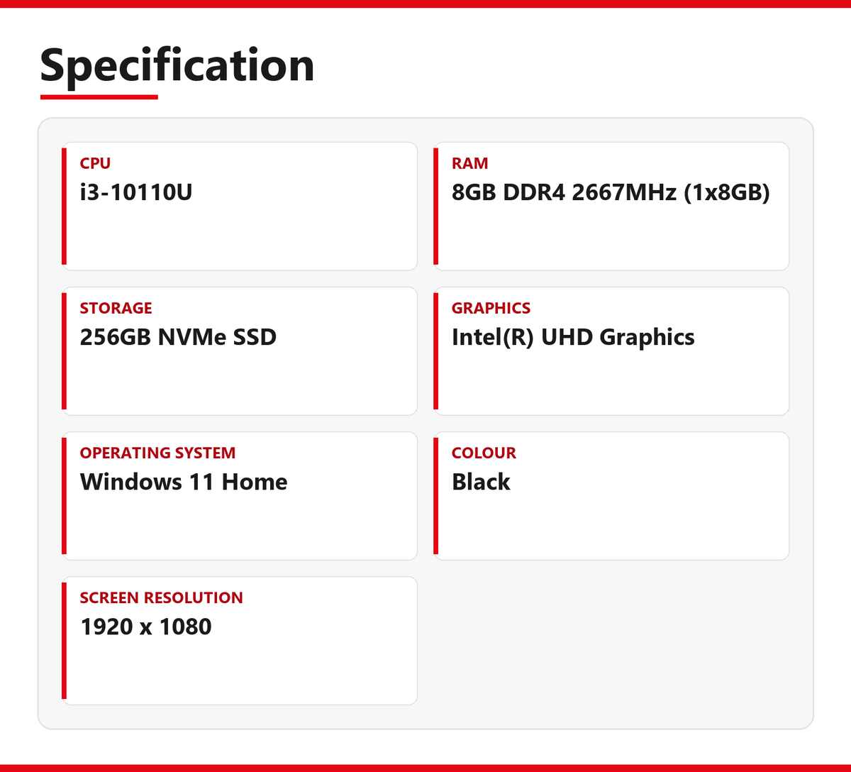 Lenovo IdeaCentre A340 AIO PC 8GB RAM 256GB NVMe Intel i3 10110U WiFi Windows 11