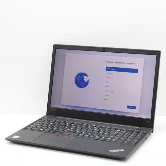 Lenovo ThinkPad i5 Laptop E580 15.6 in 8GB RAM 250GB SSD Intel 8250U Windows 11