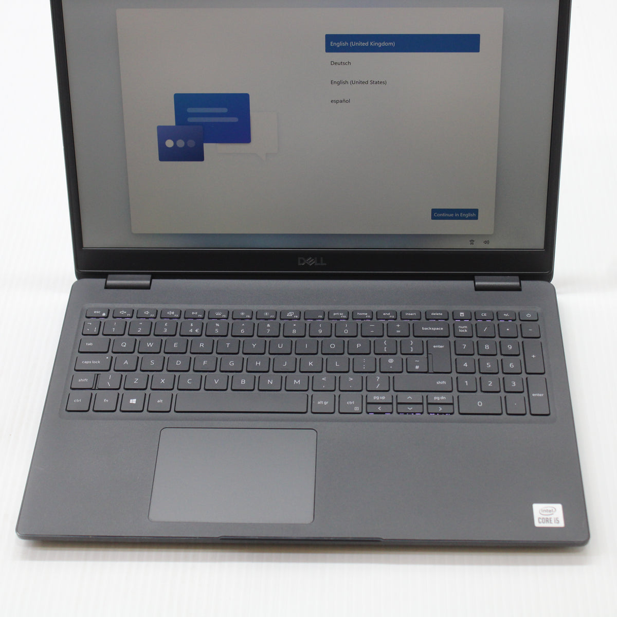 Dell Latitude i5 Laptop 3510 15.6 in 8GB RAM 256GB NVMe Intel 10210U Windows 11