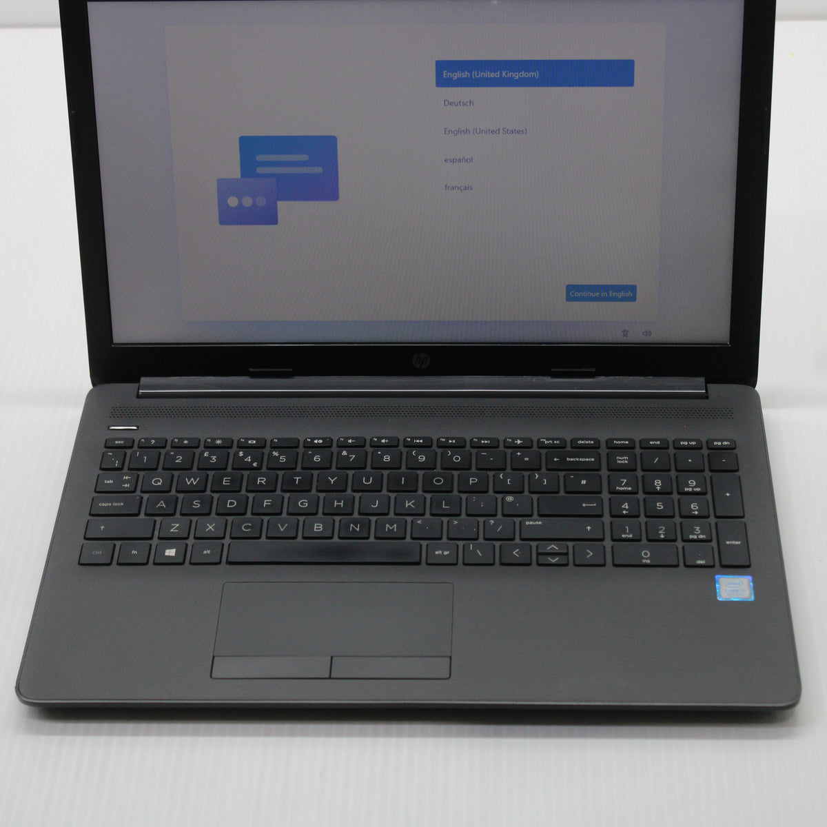 HP NoteBook i7 Laptop 250 G7 15.6 in 16GB RAM 256GB SSD Intel 8565U Windows 11