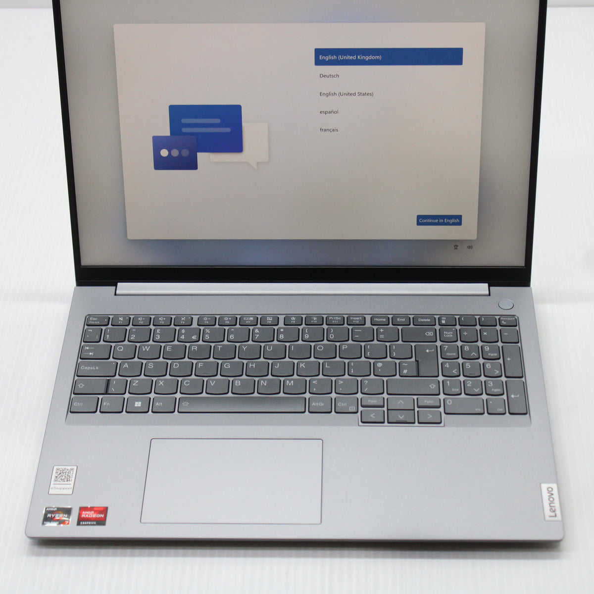 Lenovo ThinkBook Ryzen 7 Laptop 16 inch 16 G6 ABP 16GB RAM 512GB NVMe AMD 7730U