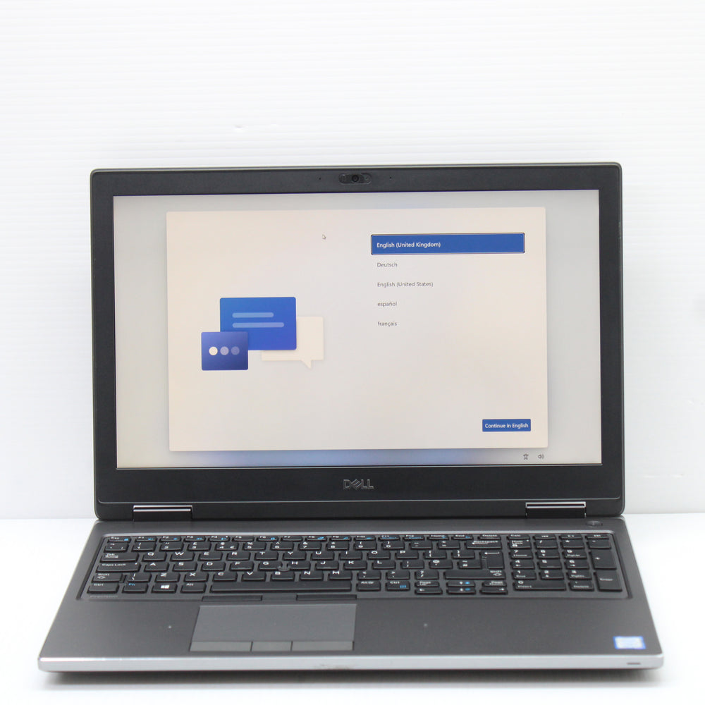 Dell Precision i7 Laptop 7540 15 in 16GB RAM 512GB NVMe Intel 9850H Quadro T1000