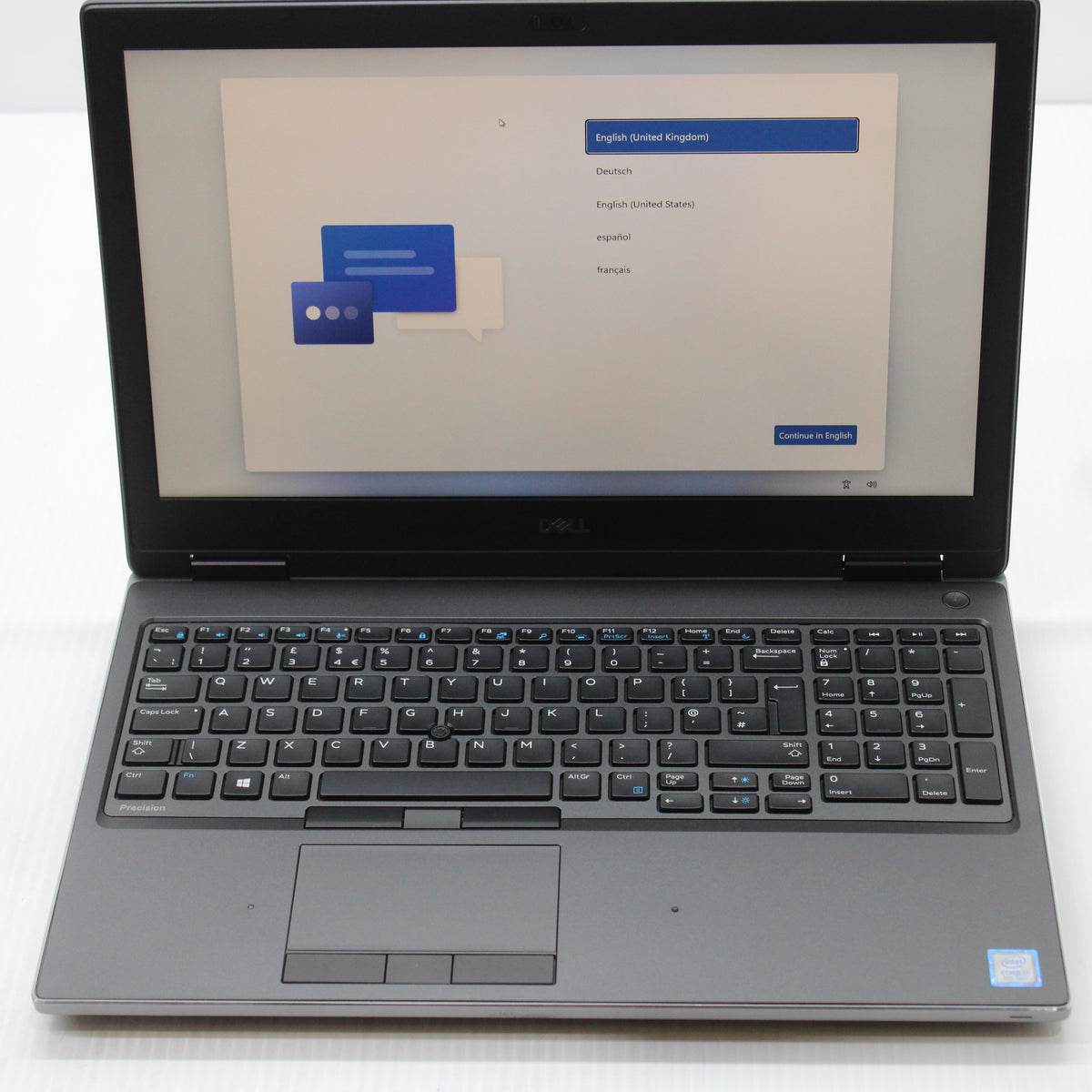 Dell Precision i7 Laptop 7540 15 in 16GB RAM 512GB NVMe Intel 9850H Quadro T1000