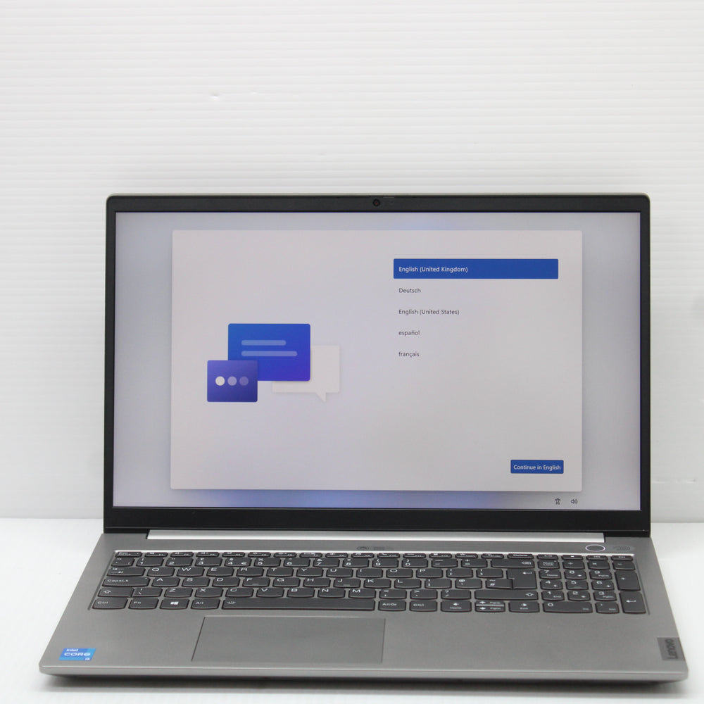 Lenovo ThinkBook i5 Laptop 15 G2 ITL 15.6 inch 8GB RAM 256GB NVMe Intel 1135G7