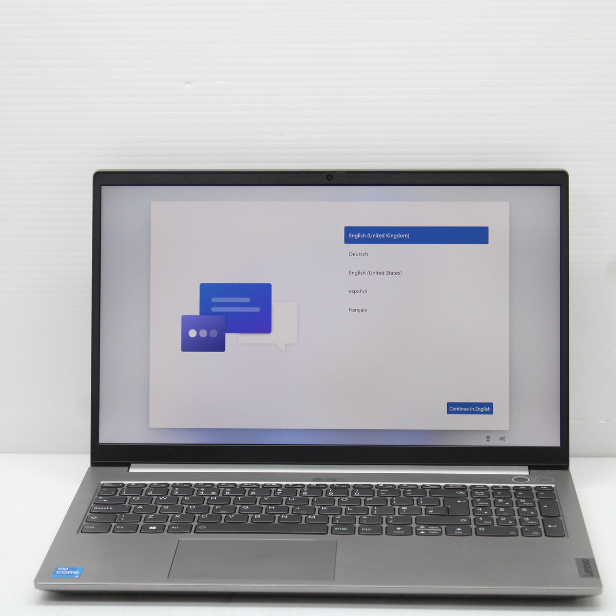 Lenovo ThinkBook i5 Laptop 15 G2 ITL 15.6 inch 8GB RAM 256GB NVMe Intel 1135G7