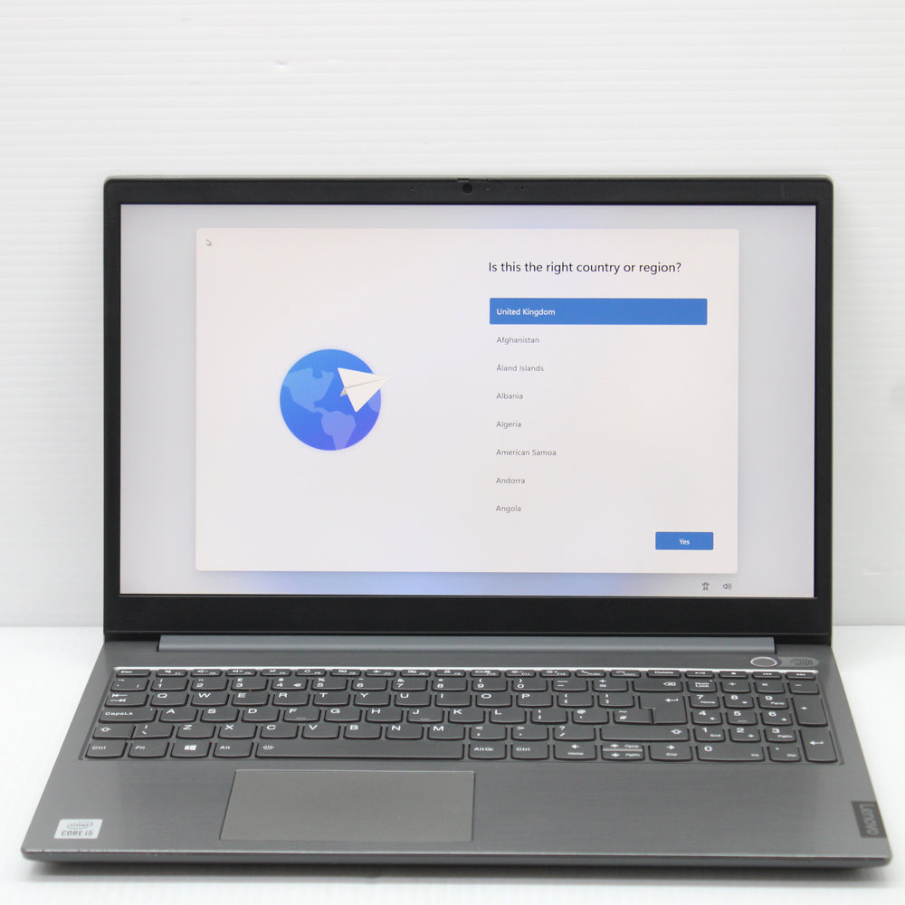 Lenovo ThinkBook i5 Laptop 15-IIL 15.6 in 8GB RAM 256GB NVMe SSD Intel 1035G1