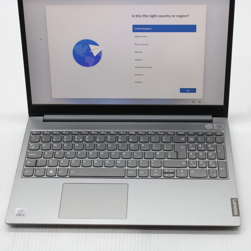Lenovo ThinkBook i5 Laptop 15-IIL 15.6 in 8GB RAM 256GB NVMe SSD Intel 1035G1