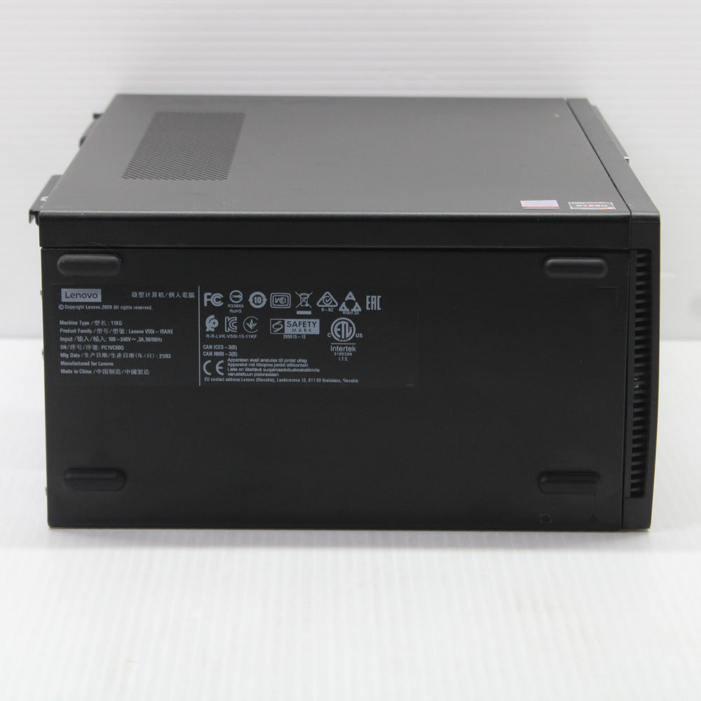 Lenovo V55t Desktop PC 8GB DDR4 RAM 256GB NVMe SSD Ryzen 3 3200G Windows 11