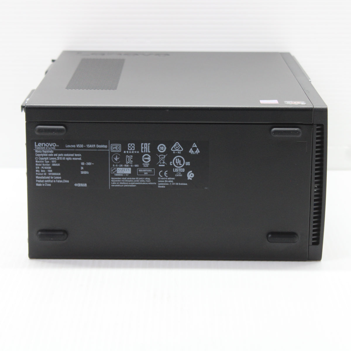 Lenovo V530 Desktop PC 8GB RAM 256GB NVMe SSD AMD Ryzen 3 2200G Windows 11
