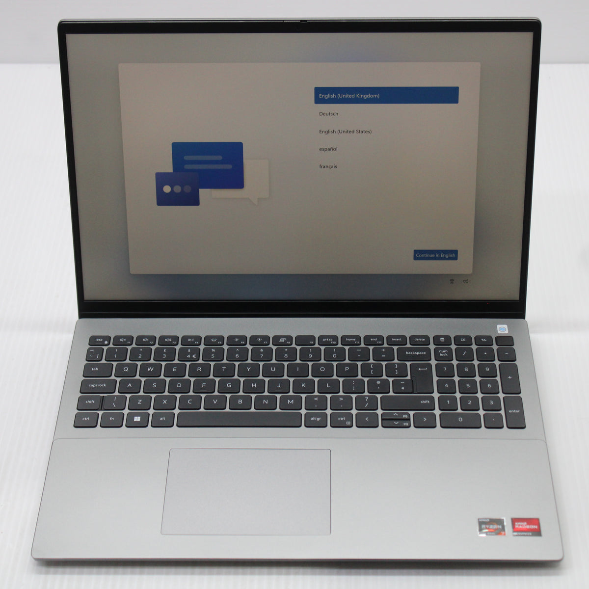 Dell Vostro Ryzen 7 Laptop 5625 16 inch 16GB RAM 512GB NVMe AMD 5825U Windows 11