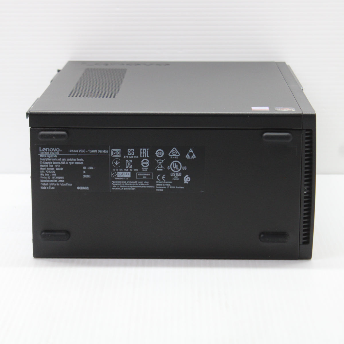 Lenovo V530 Desktop PC 8GB RAM 256GB NVMe SSD AMD Ryzen 3 2200G Windows 11