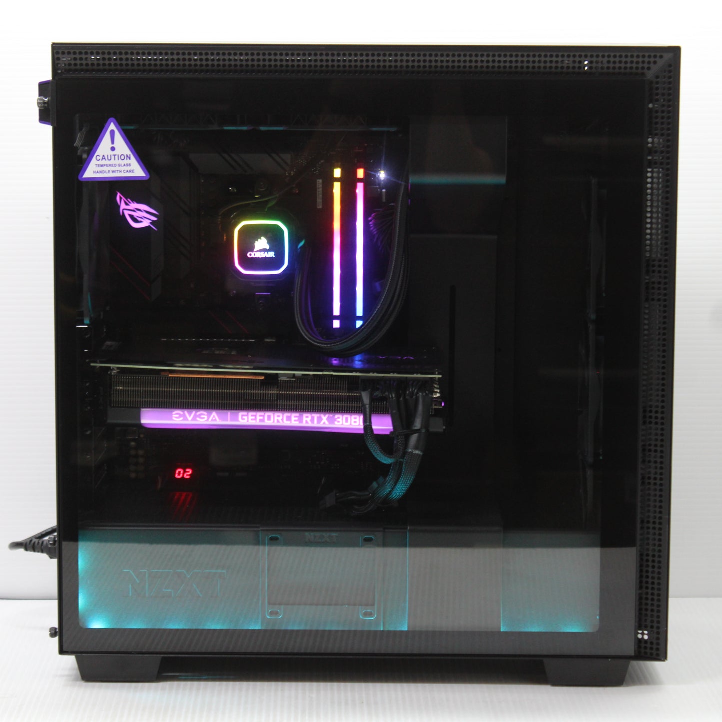 ASUS | STRIX B550-E GAMING | Ryzen 9 5900X | 32GB DDR4 2666MHz (2 modules) | 4TB SSD + 2TB NVMe SSD | Very Good - Refurbished