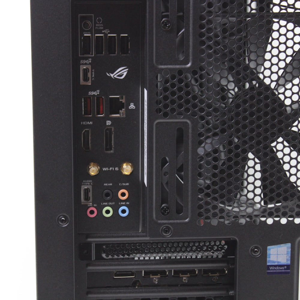 ASUS | STRIX B550-E GAMING | Ryzen 9 5900X | 32GB DDR4 2666MHz (2 modules) | 4TB SSD + 2TB NVMe SSD | Very Good - Refurbished