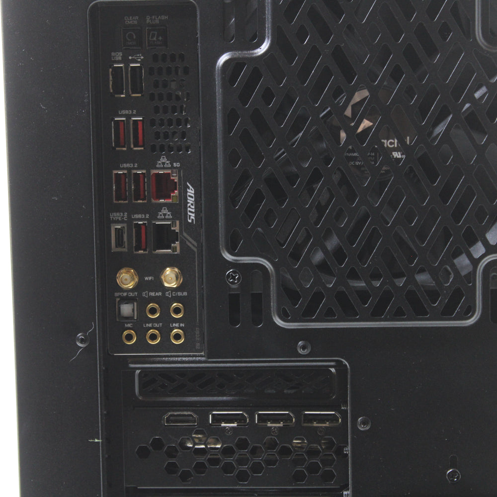 Gigabyte | TRX40 AORUS MASTER | Ryzen Threadripper 3970X | 128GB DDR4 2133MHz (4 modules) | 4TB SSD + 2TB NVMe SSD | Good - Refurbished