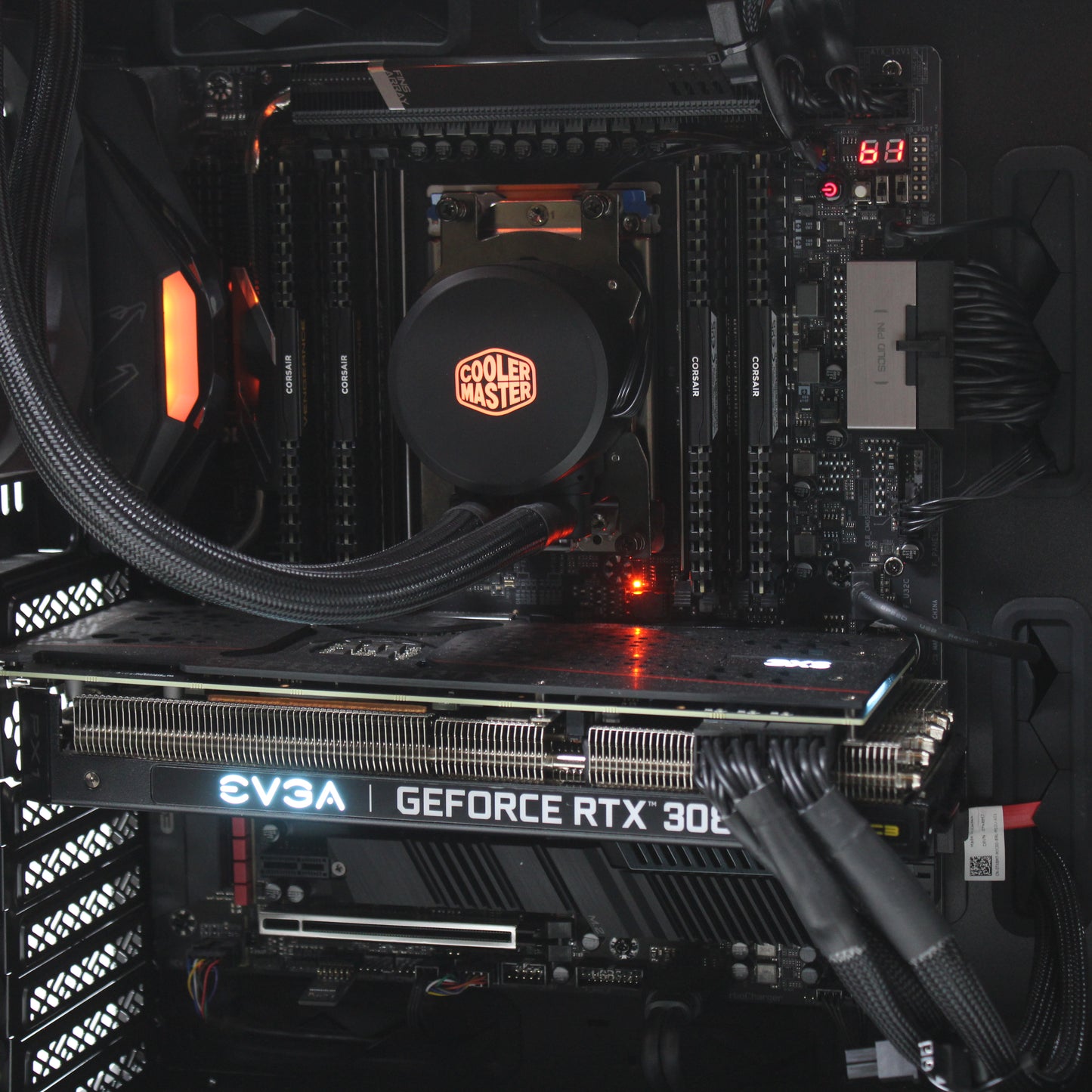 Gigabyte | TRX40 AORUS MASTER | Ryzen Threadripper 3970X | 128GB DDR4 2133MHz (4 modules) | 4TB SSD + 2TB NVMe SSD | Good - Refurbished